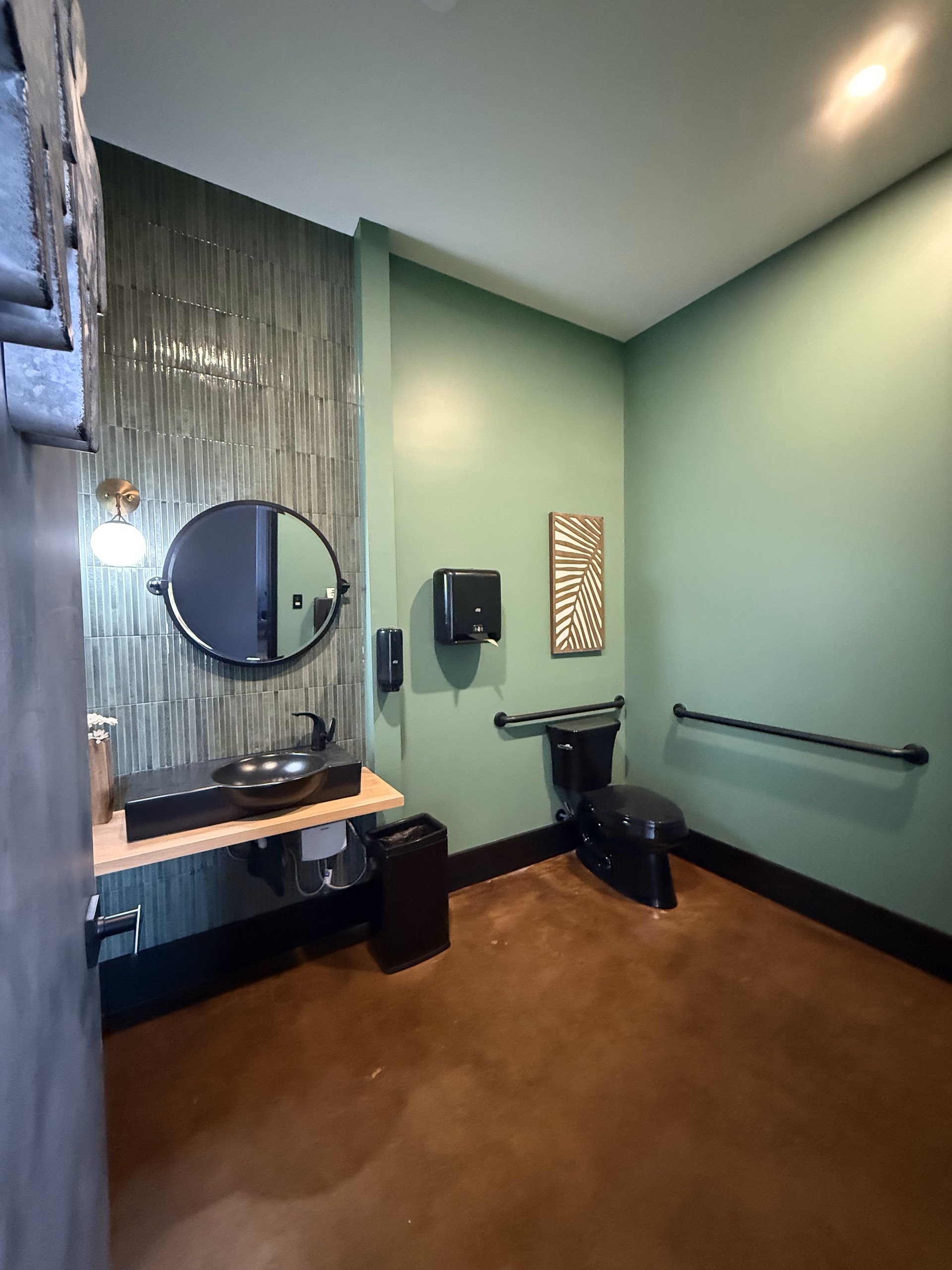 Restroom detail